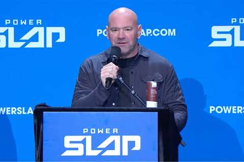 Dana White’s ‘Power Slap’ show in serious jeopardy after slapping wife