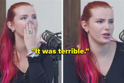 Bella Thorne Shared The Terrible Experience That Made Her Stop Kissing Fans