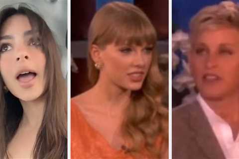 Emily Ratajkowski Called Out Ellen DeGeneres' Treatment Of Taylor Swift On Her Show, And It's 100%..