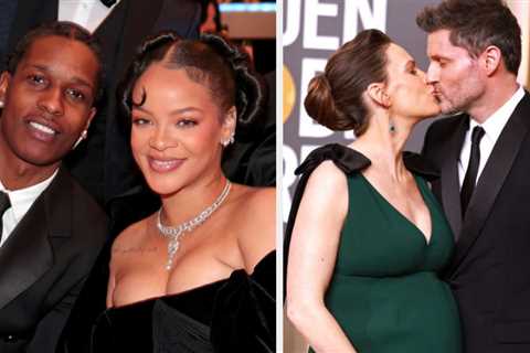 Here’s What All Of The Celebrity Couples Wore On The Golden Globes 2023 Red Carpet