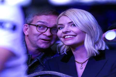 Holly Willoughby makes rare public appearance with TV producer husband of 16 years Dan Baldwin