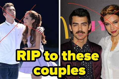 62 Celebrity Couples Who Were Together 10 Years Ago Who Definitely Aren't Today