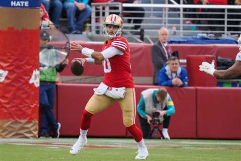 Jimmy Garoppolo’s 49ers time is coming to a close