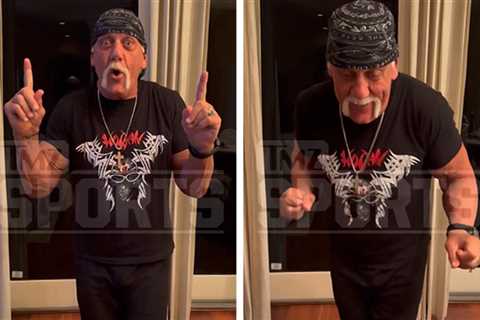 Hulk Hogan Says Kurt Angle's Wrong About Health, Walks On Video To Prove It