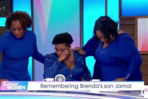 Brenda Edwards breaks down in tears on Loose Women on anniversary of son Jamal’s tragic death