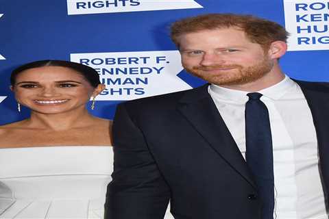 Meghan Markle and Prince Harry break cover for night out in LA after Charles evicted couple from..