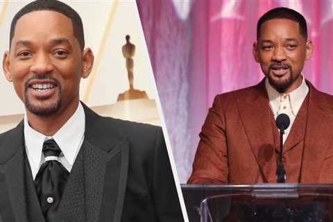 Will Smith Just Returned To The Awards Show Stage For The First Time Since The Oscars Slap