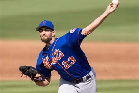 Mets’ David Peterson needs X-ray on foot after getting hit by comebacker