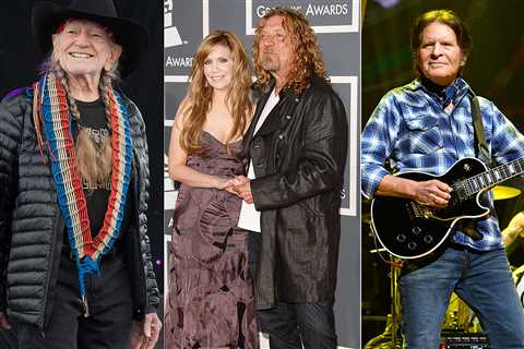 Plant & Krauss, John Forgerty to Join Willie Nelson's 2023 Tour