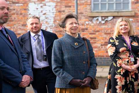 Princess Anne makes shock Coronation Street appearance in landmark set visit ahead of acid attack..