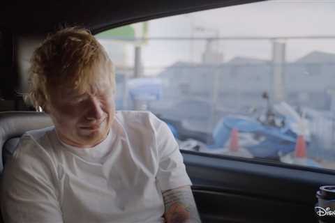 Ed Sheeran breaks down in tears and shares unseen videos of wife and two kids in first look at new..