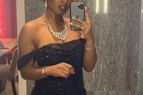 A Place in the Sun’s Scarlette Douglas dazzles fans with glam selfies in strapless gown