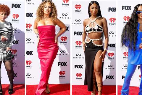 On the Scene at the iHeartRadio Awards 2023 with Ice Spice in Jean Paul Gaultier, Latto in Rick..