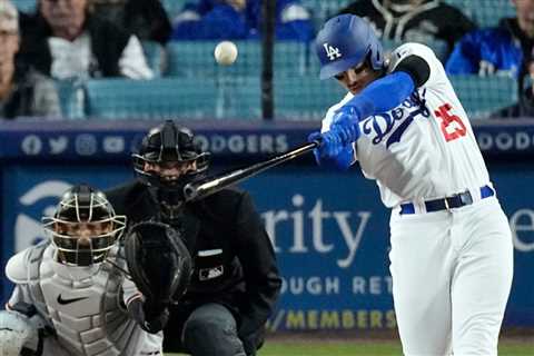 Dodgers’ Trayce Thompson has three-homer, eight-RBI night in season debut