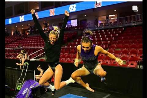 Olivia Dunne celebrates LSU’s huge weekend as gymnastics team advances to semifinals