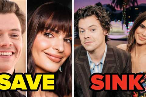 Would You Save Or Sink These Harry Styles Relationships?