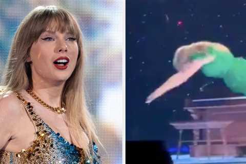 Fans Have Figured Out How Taylor Swift Doesn't Die While Doing That Stage Dive