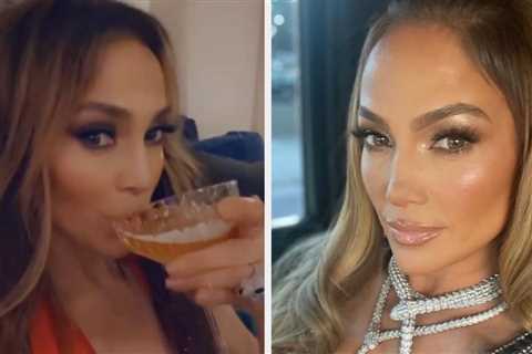 Jennifer Lopez Has Been Called Out For Launching An Alcoholic Cocktail Brand Despite Repeatedly..