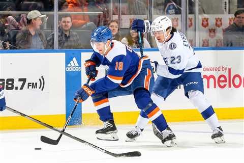 Pierre Engvall’s addition  has cemented Islanders first line