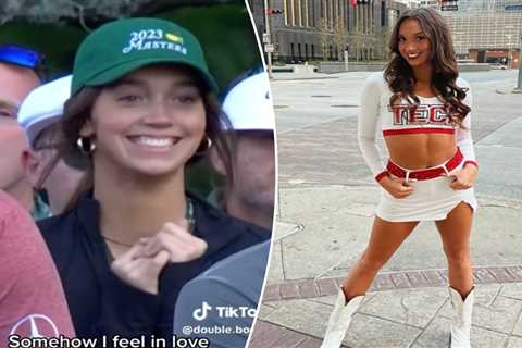 Viral Masters fan identified as Texas Tech cheerleader