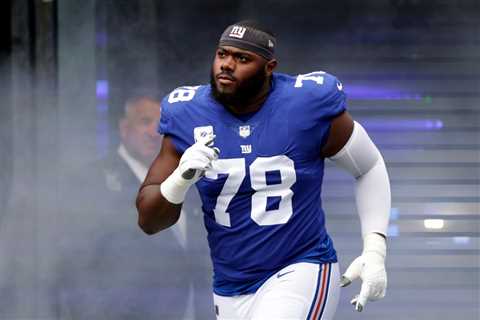 Giants make easy contract decision on starting tackle Andrew Thomas