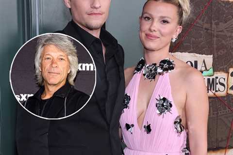 Jon Bon Jovi Opens Up About Son's Engagement to Millie Bobby Brown