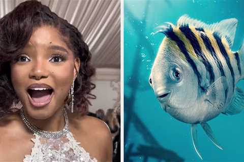 Halle Bailey Was Asked If She Would Eat Sebastian Or Flounder From The Little Mermaid And The Clip..