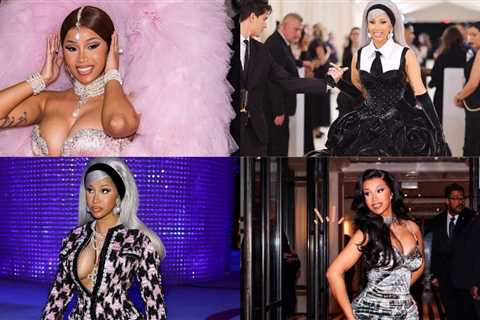 Cardi B Slayed in Four Impressive Designs During the 2023 MET GALA including Cheng Peng Studio,..
