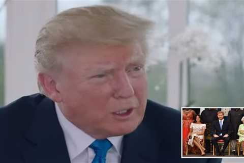 Donald Trump blasts Meghan Markle for ‘disrespecting the Queen’ as Harry prepares to fly to UK for..