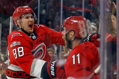 Hurricanes crush Devils again to take commanding 2-0 series lead