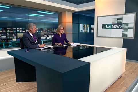 ITV News viewers stunned as they learn mind-boggling reality of studio from behind-the-scenes pic
