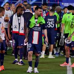 Lionel Messi ignores boos after final game for Paris Saint-Germain