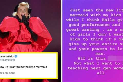 People Are Calling Out Paloma Faith For Criticizing The Little Mermaid After An Old Tweet Resurfaced
