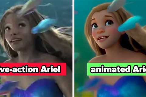 We Had AI Show Us What The Live Action Little Mermaid Cast Would Look Like As Animated Characters