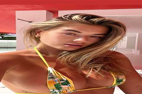 Love Island’s Arabella Chi risks wardrobe malfunction in seriously tiny bikini