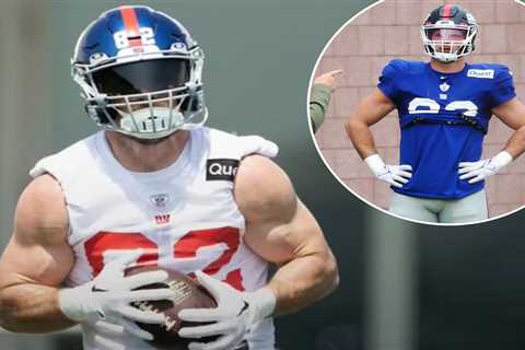 Bulked-up Daniel Bellinger adds to Giants’ tight end intrigue