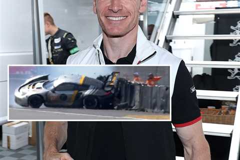 Michael Fassbender Crashes Porsche 911 at Le Mans Race