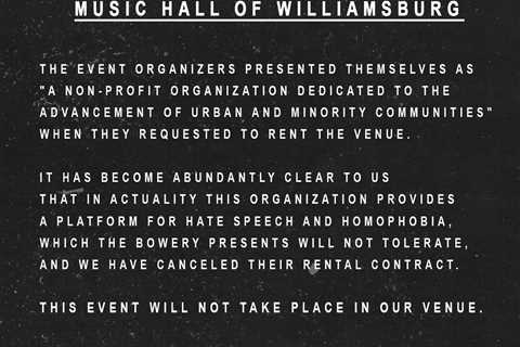 Music Hall Of Williamsburg Cancels Candace Owens’ Blexit Event After Backlash