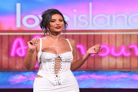 Maya Jama wows in very sexy sheer corset as she hosts Love Island’s Aftersun