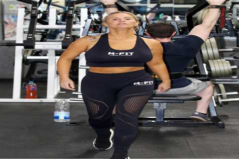 Kerry Katona shows off weight loss in tight gym gear as she works up a sweat in the gym