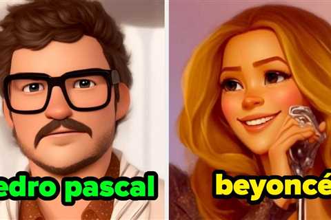 23 AI-Generated Photos That Show What These Famous People Would Look Like If They Were Cartoon..