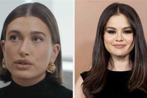 Hailey Bieber Addressed The Drama With Selena Gomez Earlier This Year