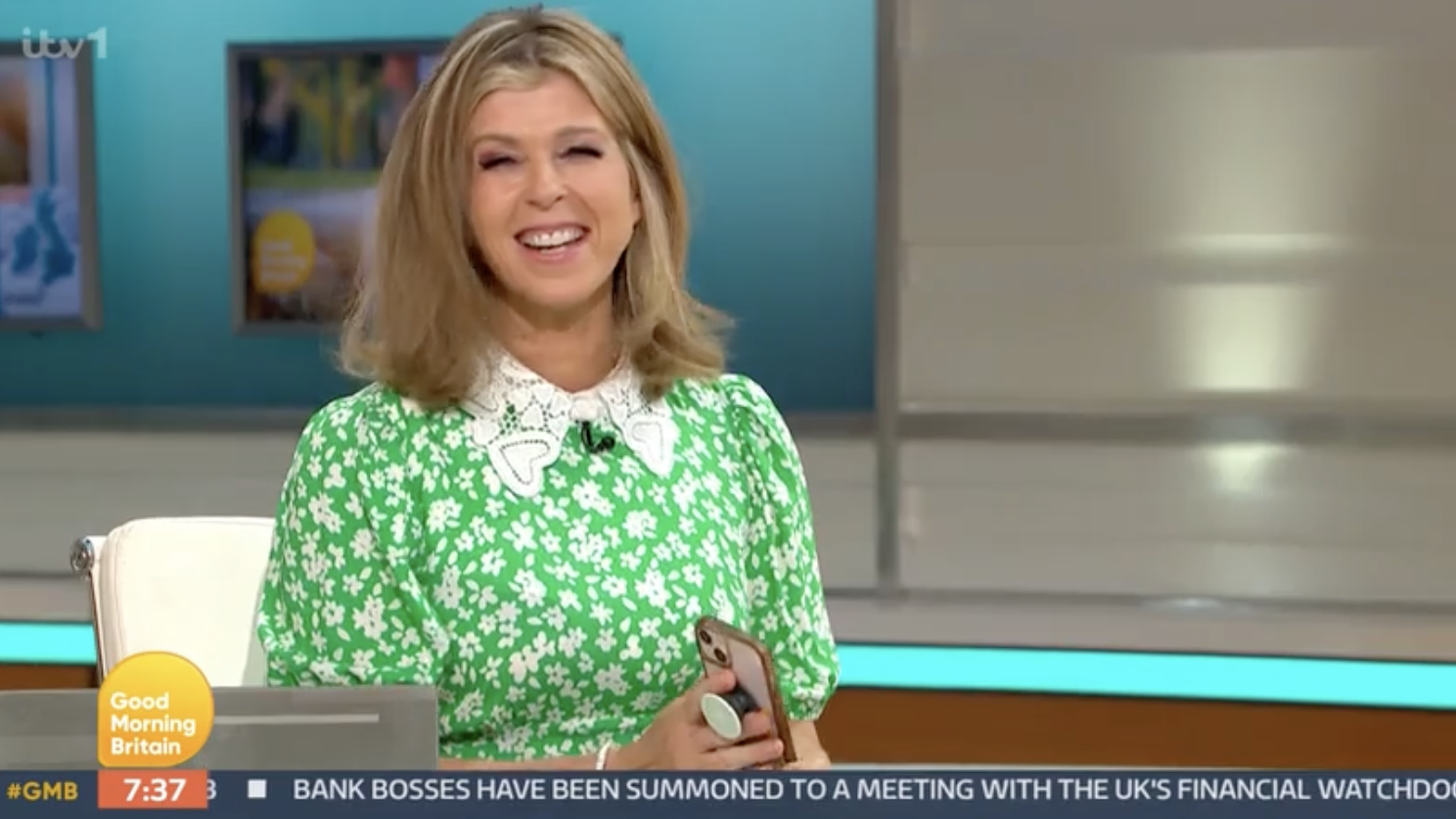 Good Morning Britain’s Kate Garraway left red-faced after on-air blunder interrupts live broadcast