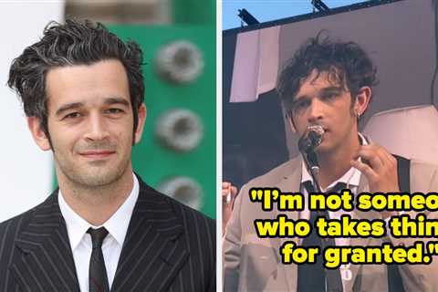 Matty Healy Said There's A Lot Of Jokes That He'd Take Back Amidst His Recent Controversial Comments