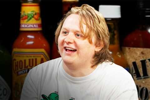 Lewis Capaldi Can’t Stop Crying on Hilarious ‘Hot Ones’ Episode: ‘F–k You, Ed Sheeran!’
