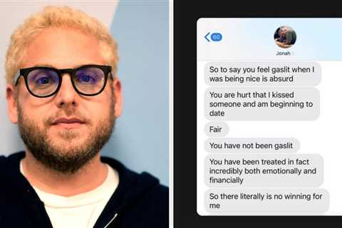 Jonah Hill’s Ex Sarah Brady Just Shared A Load More Screenshots Of Their Alleged Text Exchanges..