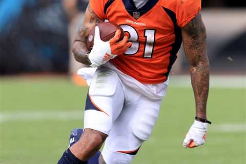 Broncos lose receivers Tim Patrick, KJ Hamler on brutal day