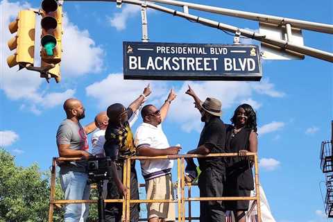 Blackstreet Honored With Paterson, NJ Street