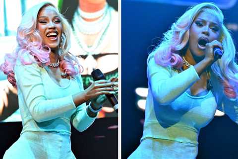 Cardi B Threw Her Mic At A Fan Who Appeared To Throw A Drink On Her, And People Are Having A Lot Of ..
