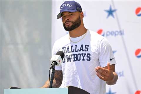 Dak Prescott ‘embracing’ the criticism as Cowboys training camp gets off to fiery start